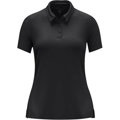 JAKO Damen Poloshirt Uni, schwarz, S JAKO Damen Poloshirt Uni, schwarz, S