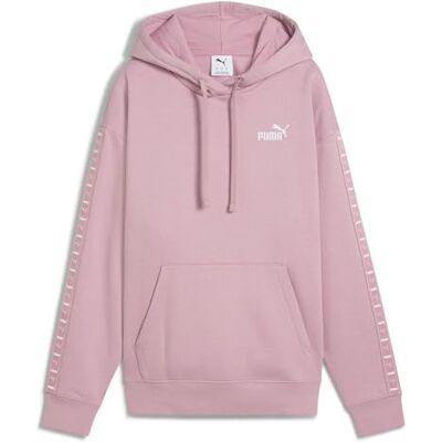 Puma Unisex Tape Hoodie Comfort FL Kapuzenpullover, Poised Pink, S EU Puma Unisex Tape Hoodie Comfort FL Kapuzenpullover, Poised Pink, S EU