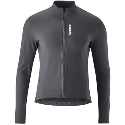Gonso Sitivo Trikot Therm M, Herren Thermo-Fahrradtrikot, Wärmeisolierender Oberstoff, 3-teilige Steck-Rückentasche, Enganliegende Passform Gonso Sitivo Trikot Therm M, Herren Thermo-Fahrradtrikot, Wärmeisolierender Oberstoff, 3-teilige Steck-Rückentasche, Enganliegende Passform