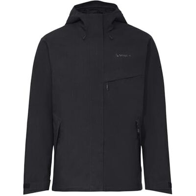 VAUDE Regenjacke – Rosemoor Jacket II, Regenjacke Herren wasserdicht und atmungsaktiv, funktionale 2-Lagen Outdoorjacke, Übergangsjacke oder Fahrradjacke black/black, L VAUDE Regenjacke – Rosemoor Jacket II, Regenjacke Herren wasserdicht und atmungsaktiv, funktionale 2-Lagen Outdoorjacke, Übergangsjacke oder Fahrradjacke black/black, L
