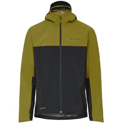 VAUDE Moab Regenjacke Herren – Wasserdicht, Winddicht & Atmungsaktiv, Fahrrad Regenjacke mit 2,5-Lagen Membran, Fahrradjacke mit Unterarmventilation dark leaf, L VAUDE Moab Regenjacke Herren – Wasserdicht, Winddicht & Atmungsaktiv, Fahrrad Regenjacke mit 2,5-Lagen Membran, Fahrradjacke mit Unterarmventilation dark leaf, L