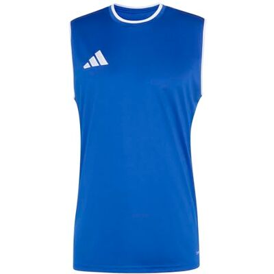 Adidas Herren Entrada26 Sleeveless Jersey Shirt, Team royal Blue/White, XXL Adidas Herren Entrada26 Sleeveless Jersey Shirt, Team royal Blue/White, XXL
