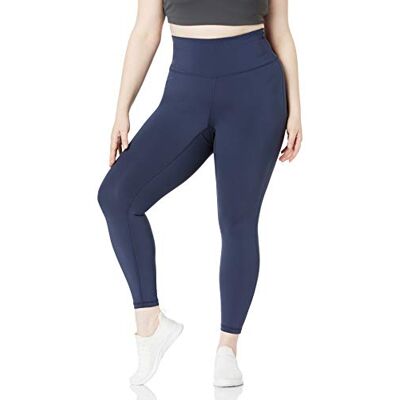 Amazon Essentials Damen Active Sculpt Workout Athleisure Leggings mit hohem Bund in voller Länge (erhältlich in Übergrößen), Marineblau, S Amazon Essentials Damen Active Sculpt Workout Athleisure Leggings mit hohem Bund in voller Länge (erhältlich in Übergrößen), Marineblau, S