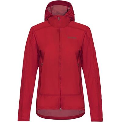 GORE WEAR GOREWEAR Damen Fernflow Windbreaker Mit Kapuze Jacke, Utility Red, M EU GORE WEAR GOREWEAR Damen Fernflow Windbreaker Mit Kapuze Jacke, Utility Red, M EU