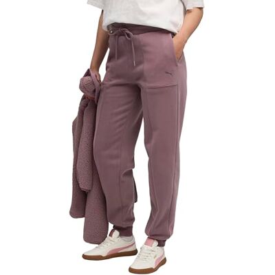 Puma Damen Her Comfort High-Waist Sweatpants FL Cl Strickhose, Rosine, L EU Puma Damen Her Comfort High-Waist Sweatpants FL Cl Strickhose, Rosine, L EU