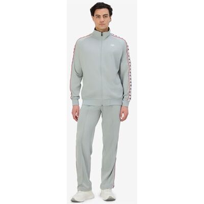 Kappa 222 Band Duedueue Sportanzüge Herren Trainingsanzug Grau Weiß Antik Rot Kappa 222 Band Duedueue Sportanzüge Herren Trainingsanzug Grau Weiß Antik Rot