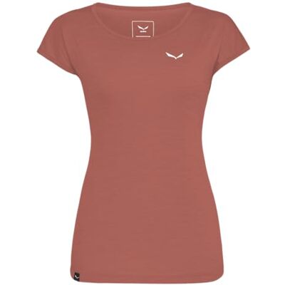 Salewa Puez Melange Dry T-Shirt Damen, Etruskisches Rot Melange, XXL Salewa Puez Melange Dry T-Shirt Damen, Etruskisches Rot Melange, XXL