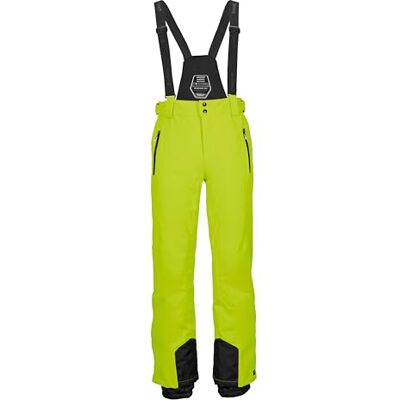 Killtec Herren Skihose/Funktionshose mit abnehmbaren Trägern, Kantenschutz und Schneefang KSW 100 ENOSH MN SKI PNTS, frühlingsgrün, XL, 43431-000 Killtec Herren Skihose/Funktionshose mit abnehmbaren Trägern, Kantenschutz und Schneefang KSW 100 ENOSH MN SKI PNTS, frühlingsgrün, XL, 43431-000