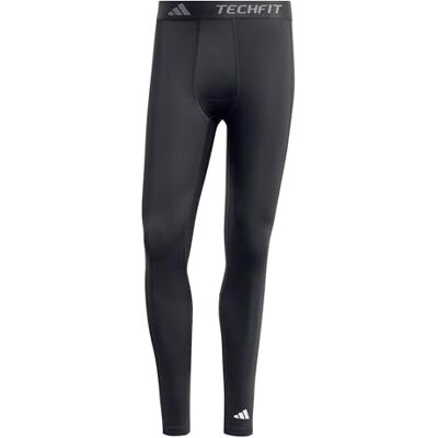 Adidas Herren Techfit Compression Training Long Tight Tights, Black, XS Adidas Herren Techfit Compression Training Long Tight Tights, Black, XS