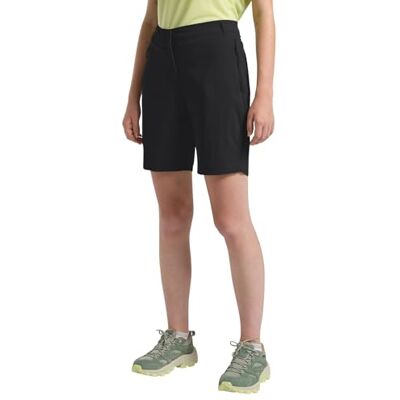Jack Wolfskin Damen Hikeout Wander-Shorts, Schwarz, 42 EU Jack Wolfskin Damen Hikeout Wander-Shorts, Schwarz, 42 EU