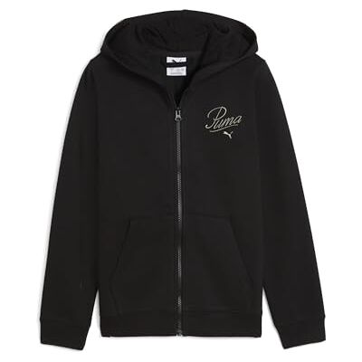 Puma Boy's ESS Script Full-Zip Hoodie FL G Coat (1er Pack) Puma Boy's ESS Script Full-Zip Hoodie FL G Coat (1er Pack)