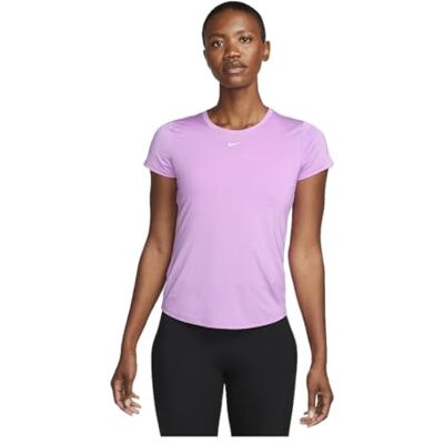 NIKE Damen ONE DF SS SLIM TOP - weiblich - Schwarz - S NIKE Damen ONE DF SS SLIM TOP - weiblich - Schwarz - S