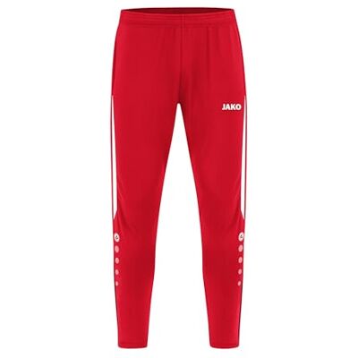JAKO Herren Trainingshose Power, Rot/Weiß, XL JAKO Herren Trainingshose Power, Rot/Weiß, XL