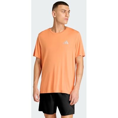 Adidas Men's adi365 Running Essentials T-Shirt, Dusky Orange, XL Adidas Men's adi365 Running Essentials T-Shirt, Dusky Orange, XL