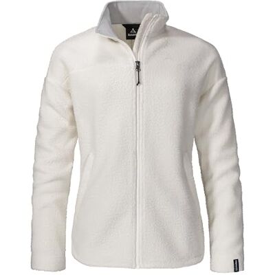 Schöffel Damen CIRC Fleece Jk Style Purga WMS, kreislauffähige Fleecejacke aus kuscheligem Sherpa Fleece, wärmende, schnell trocknende Outdoor Jacke mit fast 100% Recyclingfähigkeit Schöffel Damen CIRC Fleece Jk Style Purga WMS, kreislauffähige Fleecejacke aus kuscheligem Sherpa Fleece, wärmende, schnell trocknende Outdoor Jacke mit fast 100% Recyclingfähigkeit