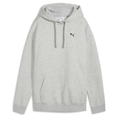 Puma Unisex Relaxed Hoodie FL Kapuzenpullover, Grau Light Gray Heather, L EU Puma Unisex Relaxed Hoodie FL Kapuzenpullover, Grau Light Gray Heather, L EU