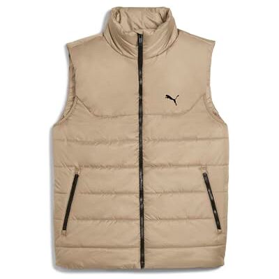 Puma Unisex Padded Vest Isolierte Jacken, Eiskaffee, S EU Puma Unisex Padded Vest Isolierte Jacken, Eiskaffee, S EU