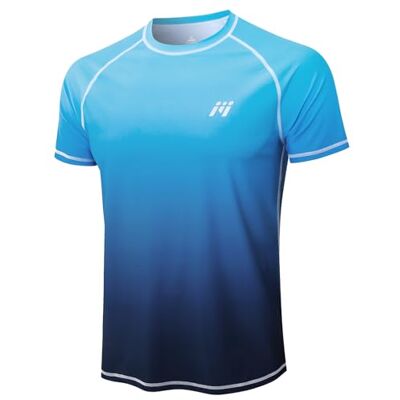MEETWEE Herren UV Shirt Rashguard UPF 50+ T-Shirt Schwimmshirt Kurzarm Shirt Schnelltrocknend Leicht Atmungsaktiv Outdoor Wassersport Badeshirt MEETWEE Herren UV Shirt Rashguard UPF 50+ T-Shirt Schwimmshirt Kurzarm Shirt Schnelltrocknend Leicht Atmungsaktiv Outdoor Wassersport Badeshirt