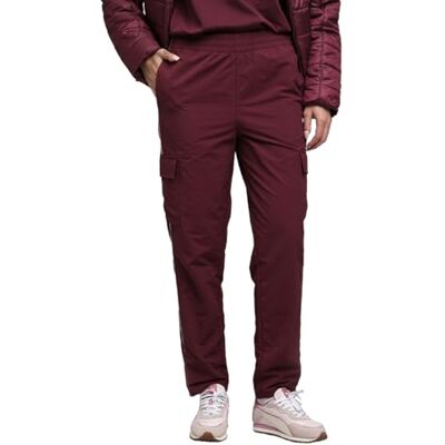Puma Damen Sport Woven Cargo Pants Op Gewebte Hose, Rubinschimmer, XL EU Puma Damen Sport Woven Cargo Pants Op Gewebte Hose, Rubinschimmer, XL EU