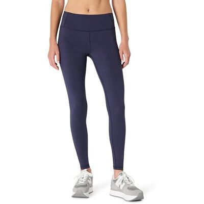 Amazon Essentials Damen Trainings-Leggings für Sport und Freizeit, Marineblau, M Amazon Essentials Damen Trainings-Leggings für Sport und Freizeit, Marineblau, M