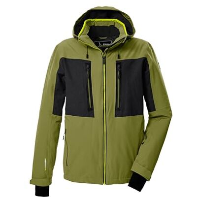 Killtec Herren Skijacke/Funktionsjacke mit abzipbarer Kapuze und Schneefang KSW 47 MN SKI JCKT, pistazie, XL, 43436-000 Killtec Herren Skijacke/Funktionsjacke mit abzipbarer Kapuze und Schneefang KSW 47 MN SKI JCKT, pistazie, XL, 43436-000