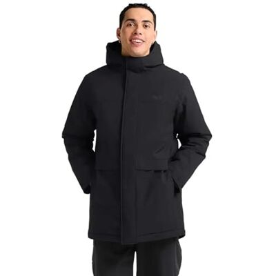 Jack Wolfskin Herren Cold Camp Coat M, Schwarz, M EU Jack Wolfskin Herren Cold Camp Coat M, Schwarz, M EU