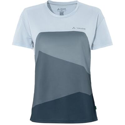 VAUDE Women's Moab T-Shirt VI, Shirt, Summer Blue, 38 VAUDE Women's Moab T-Shirt VI, Shirt, Summer Blue, 38