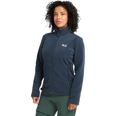 Jack Wolfskin Damen Fleecejacke mit Reißverschluss Taunus 200 Full Zip warm 3 in 1 System kombinierbar mit Außenjacke für Frauen Outdoor und Alltag Jack Wolfskin Damen Fleecejacke mit Reißverschluss Taunus 200 Full Zip warm 3 in 1 System kombinierbar mit Außenjacke für Frauen Outdoor und Alltag