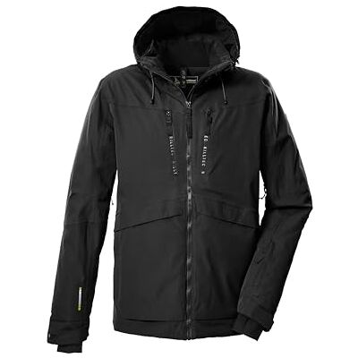 Killtec Herren Skijacke/Funktionsjacke mit Kapuze, Schneefang und Unterarmventilation KSW 55 MN SKI JCKT, schwarz, S, 43439-000 Killtec Herren Skijacke/Funktionsjacke mit Kapuze, Schneefang und Unterarmventilation KSW 55 MN SKI JCKT, schwarz, S, 43439-000