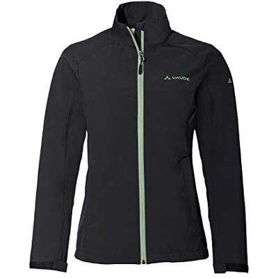 VAUDE Women's Hurricane Jacket IV Softshelljacke Damen, Winddichte & Atmungsaktive Outdoor-Jacke, Recycelte Materialien, Nachhaltig Hergestellt VAUDE Women's Hurricane Jacket IV Softshelljacke Damen, Winddichte & Atmungsaktive Outdoor-Jacke, Recycelte Materialien, Nachhaltig Hergestellt