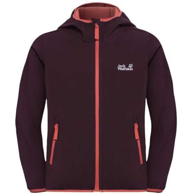 Jack Wolfskin Mädchen Fourwinds Kids, Amaranth, 128 EU Jack Wolfskin Mädchen Fourwinds Kids, Amaranth, 128 EU