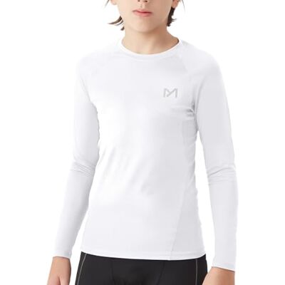 MEETYOO Kompressionsshirts für Jungen Sportshirt Funktionsshirt Kinder Langarm Kurzarm Fußball Unterziehshirt Base Layer Atmungsaktiv Top MEETYOO Kompressionsshirts für Jungen Sportshirt Funktionsshirt Kinder Langarm Kurzarm Fußball Unterziehshirt Base Layer Atmungsaktiv Top