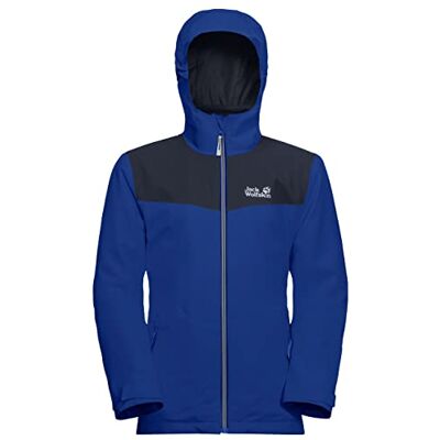 Jack Wolfskin Unisex Kinder Snowfrost Jacket, Active Blue, 164 EU Jack Wolfskin Unisex Kinder Snowfrost Jacket, Active Blue, 164 EU