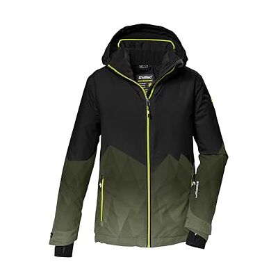 Killtec Jungen Skijacke/Funktionsjacke mit Kapuze und Schneefang KSW 383 BYS SKI JCKT, schwarz, 164, 42096-000 Killtec Jungen Skijacke/Funktionsjacke mit Kapuze und Schneefang KSW 383 BYS SKI JCKT, schwarz, 164, 42096-000
