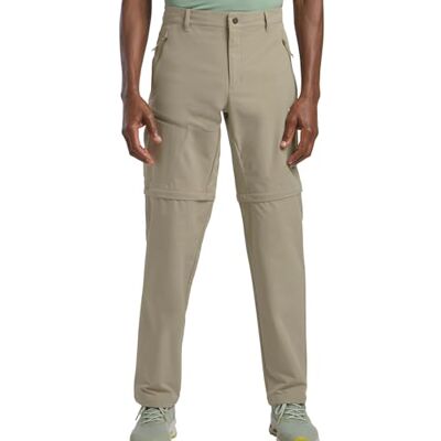 Jack Wolfskin Herren Pico Trail Zip Off Pants M Wanderhose, Stone, 48 EU Jack Wolfskin Herren Pico Trail Zip Off Pants M Wanderhose, Stone, 48 EU