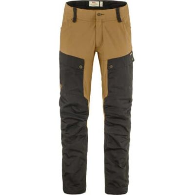 Fjällräven Herren Keb Hose, Dark Grey/Buckwheat Brown, 48/L Fjällräven Herren Keb Hose, Dark Grey/Buckwheat Brown, 48/L