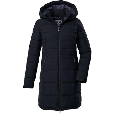 Killtec Damen Steppparka/Funktionsparka mit Kapuze KOW 11 WMN QLTD PRK, schwarz blau, 44, 43303-000 Killtec Damen Steppparka/Funktionsparka mit Kapuze KOW 11 WMN QLTD PRK, schwarz blau, 44, 43303-000