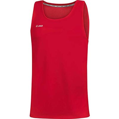 JAKO Herren Tanktop Run 2.0, Sportrot, XXL JAKO Herren Tanktop Run 2.0, Sportrot, XXL