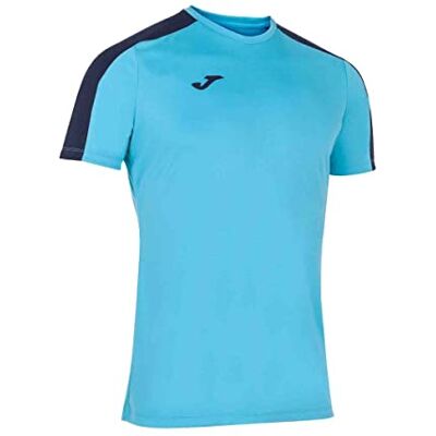 Joma Herren Academy Kurzarm T Shirt, Türkis, Fluoreszierend, Marineblau, XL EU Joma Herren Academy Kurzarm T Shirt, Türkis, Fluoreszierend, Marineblau, XL EU