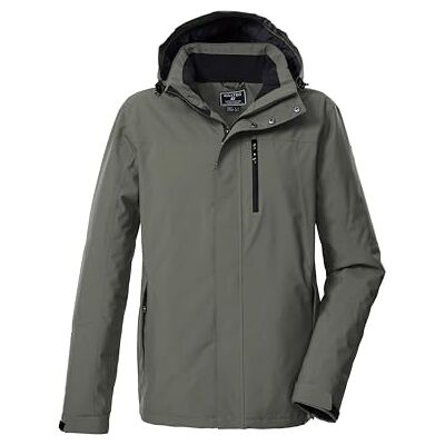 Killtec Herren Funktionsjacke/Outdoorjacke mit abzippbarer Kapuze KOW 90 MN JCKT, oliv, XXL, 43324-000 Killtec Herren Funktionsjacke/Outdoorjacke mit abzippbarer Kapuze KOW 90 MN JCKT, oliv, XXL, 43324-000
