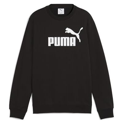 Puma Jungen ESS No. 1 Logo Crew TR B Crew-Sweatshirts, Black, Puma Jungen ESS No. 1 Logo Crew TR B Crew-Sweatshirts, Black,