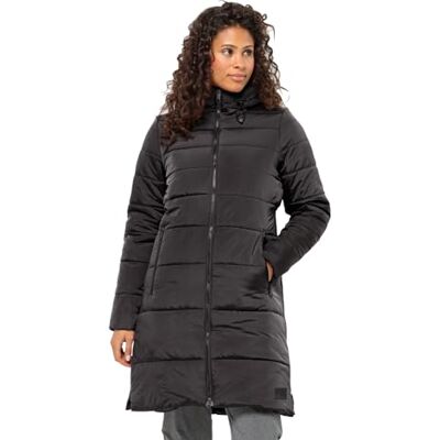 Jack Wolfskin Damen Eisbach W Coat, Phantom, M EU Jack Wolfskin Damen Eisbach W Coat, Phantom, M EU