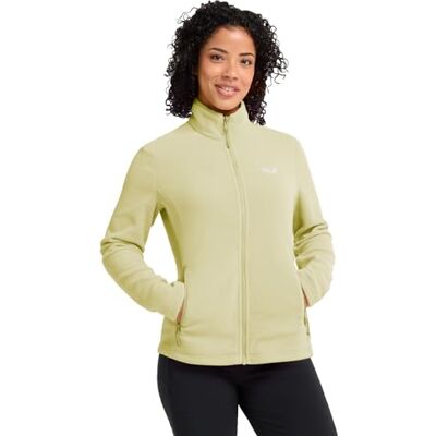Jack Wolfskin Damen Fleecejacke mit Reißverschluss Taunus 100 Full Zip Polartec wärmend leicht atmungsaktiv schnelltrocknend für Frauen Outdoor und Alltag Jack Wolfskin Damen Fleecejacke mit Reißverschluss Taunus 100 Full Zip Polartec wärmend leicht atmungsaktiv schnelltrocknend für Frauen Outdoor und Alltag