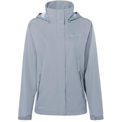 VAUDE Escape Light Regenjacke Damen – wasserdicht, atmungsaktiv und winddicht mit 2-Lagen-Membran, verstaubare Kapuze, 420g leicht, dark iris,40 VAUDE Escape Light Regenjacke Damen – wasserdicht, atmungsaktiv und winddicht mit 2-Lagen-Membran, verstaubare Kapuze, 420g leicht, dark iris,40
