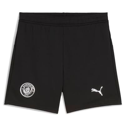 Puma Manchester City FC Kinder Shorts 25/26, Schwarz (Black), 116 Puma Manchester City FC Kinder Shorts 25/26, Schwarz (Black), 116