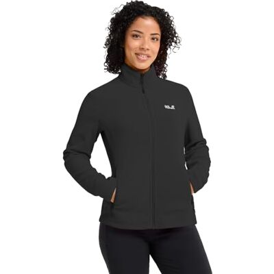 Jack Wolfskin Damen Fleecejacke mit Reißverschluss Taunus 100 Full Zip Polartec wärmend leicht atmungsaktiv schnelltrocknend für Frauen Outdoor und Alltag Jack Wolfskin Damen Fleecejacke mit Reißverschluss Taunus 100 Full Zip Polartec wärmend leicht atmungsaktiv schnelltrocknend für Frauen Outdoor und Alltag