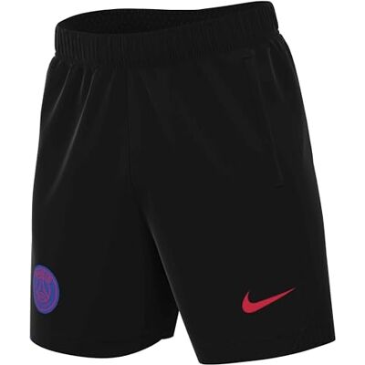 NIKE Paris Saint-Germain Strike Third Dri-Fit Total 90 Fußball Stricken Shorts Für Herren, Black/Hyper Royal/Global Red, HM3374-010, L NIKE Paris Saint-Germain Strike Third Dri-Fit Total 90 Fußball Stricken Shorts Für Herren, Black/Hyper Royal/Global Red, HM3374-010, L