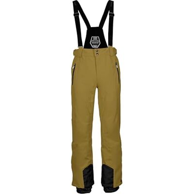 Killtec Herren Skihose/Funktionshose mit abnehmbaren Trägern, Kantenschutz und Schneefang KSW 100 ENOSH MN SKI PNTS, Blasses Oliv, L, 43431-000 Killtec Herren Skihose/Funktionshose mit abnehmbaren Trägern, Kantenschutz und Schneefang KSW 100 ENOSH MN SKI PNTS, Blasses Oliv, L, 43431-000