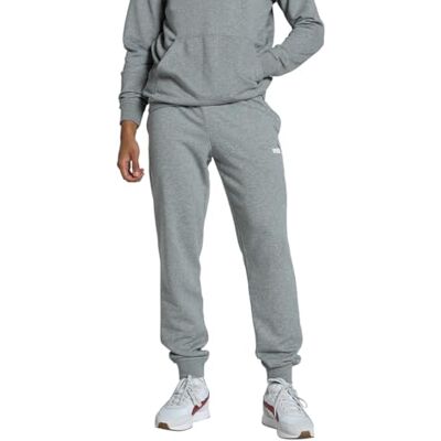 Puma Herren ESS 2 Color No. 1 Logo Sweatpants TR cl Gestrickte Hosen, Medium Gray Heather, Puma Herren ESS 2 Color No. 1 Logo Sweatpants TR cl Gestrickte Hosen, Medium Gray Heather,