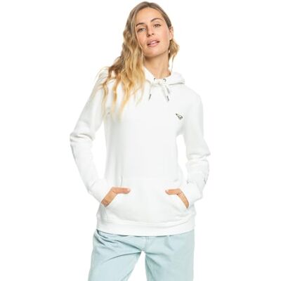 Roxy Itia Foil Kapuzen-Sweatshirt für Frauen Weiß Roxy Itia Foil Kapuzen-Sweatshirt für Frauen Weiß